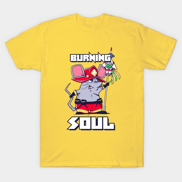 Burning Soul T-Shirt by wloem